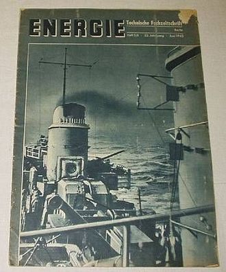 Energie - Technische Fachzeitschrift 1943