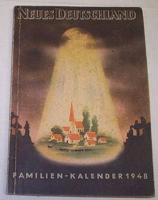 Familien-Kalender 1948 Neues Deutschland
