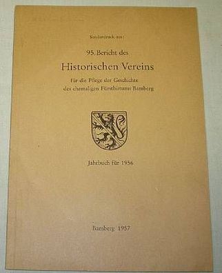 Fürstbistums Bamberg. Jahrbuch für 1956