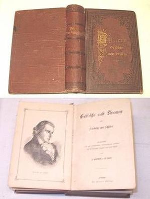 Gedichte und Dramen von Friedrich Schiller um 1888