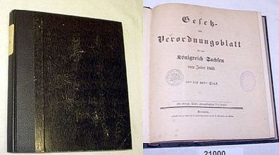 Gesetz- und Verordnungsblatt für das Königreich Sachsen vom Jahre 1859 (1.-20. Stück)