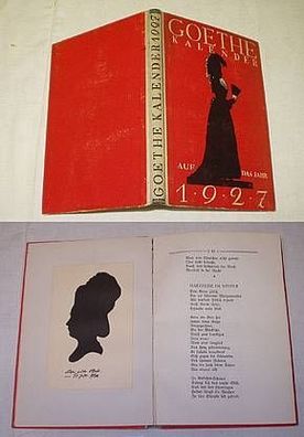 Goethe Kalender 1927