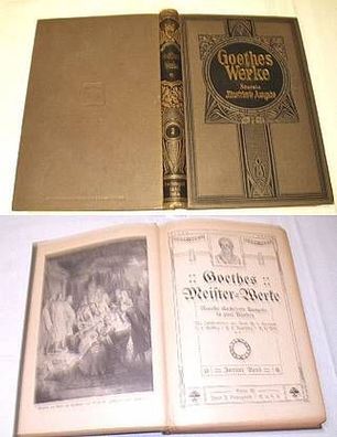 Goethes Werke um 1915