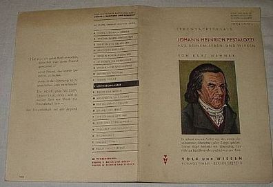 Johann Heinrich Pestalozzi - Aus seinem Leben und
