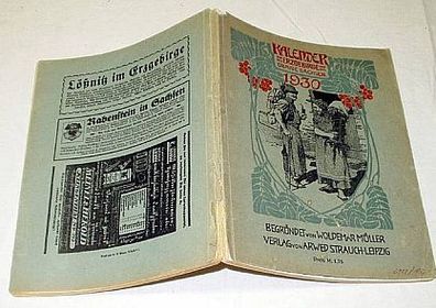 Kalender für das Erzgebirge und das übrige Sachsen 1930