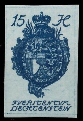 Liechtenstein 1920 Nr 19 postfrisch X1397DE