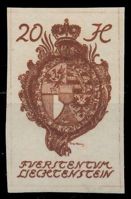 Liechtenstein 1920 Nr 20 postfrisch X1397F2