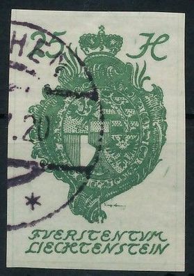 Liechtenstein 1920 Nr 21 gestempelt X13980A