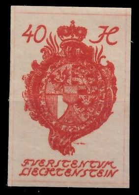 Liechtenstein 1920 Nr 23 postfrisch X13981A