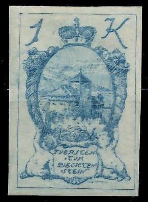 Liechtenstein 1920 Nr 24 ungebraucht X13982E