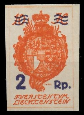 Liechtenstein 1921 Nr 43 ungebraucht X139846