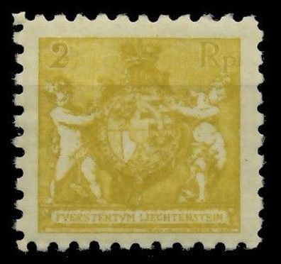 Liechtenstein 1921 Nr 45A ungebraucht X139836