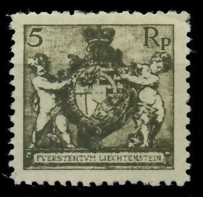 Liechtenstein 1921 Nr 48B ungebraucht X13986A