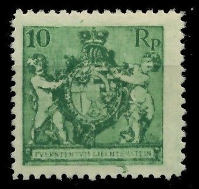 Liechtenstein 1921 Nr 50B ungebraucht X139872