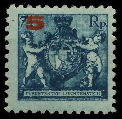 Liechtenstein 1924 Nr 61A ungebraucht X1398A2