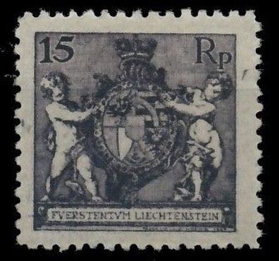 Liechtenstein 1921 Nr 52B ungebraucht X1398B2