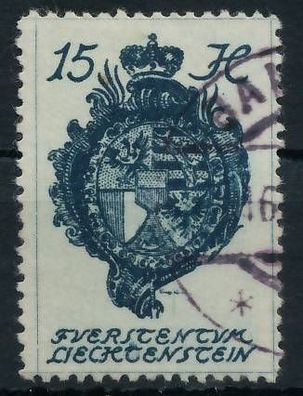 Liechtenstein 1920 Nr 27 gestempelt X1398EE