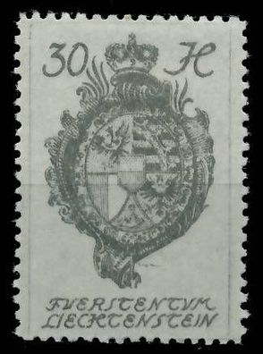 Liechtenstein 1920 Nr 30 postfrisch X13990E