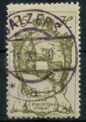 Liechtenstein 1920 Nr 29 zentrisch gestempelt X13990A