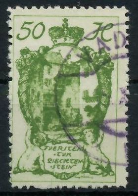 Liechtenstein 1920 Nr 32 gestempelt X13994A