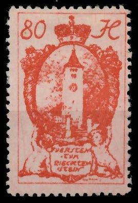 Liechtenstein 1920 Nr 34 ungebraucht X142876