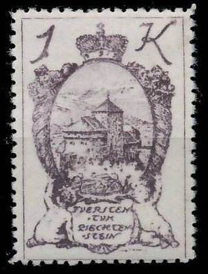 Liechtenstein 1920 Nr 35 postfrisch X14287A