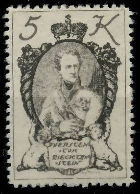 Liechtenstein 1920 Nr 37 ungebraucht X142896
