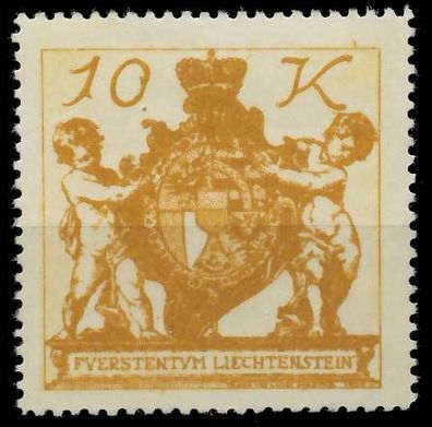 Liechtenstein 1920 Nr 39 ungebraucht X1428D6