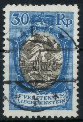 Liechtenstein 1925 Nr 64 gestempelt X14290A