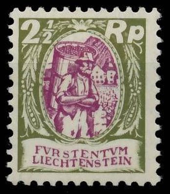 Liechtenstein 1925 Nr 65 ungebraucht X14290E