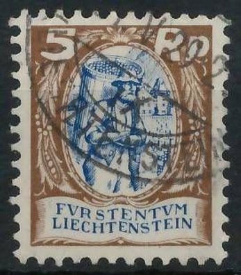 Liechtenstein 1925 Nr 66 gestempelt X142916