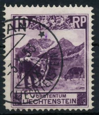 Liechtenstein 1930 Nr 96B gestempelt X142986