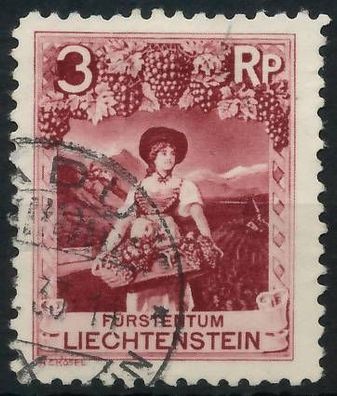 Liechtenstein 1930 Nr 94A gestempelt X1429AE