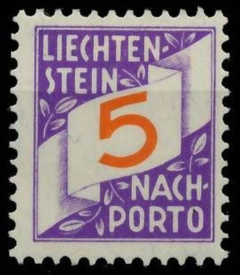 Liechtenstein Portomarken 1928 Nr 13 ungebraucht X1429D6
