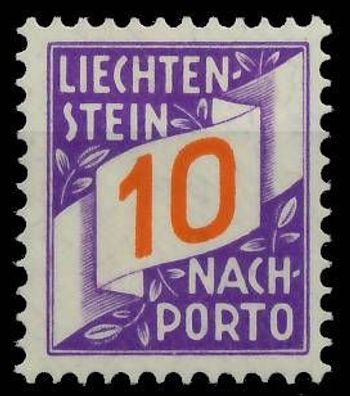 Liechtenstein Portomarken 1928 Nr 14 ungebraucht X1429DA