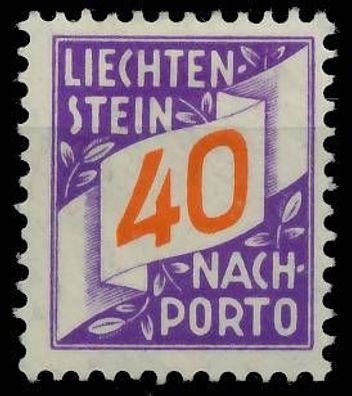 Liechtenstein Portomarken 1928 Nr 19 ungebraucht X1429F2