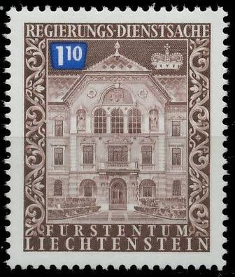 Liechtenstein Dienstmarken 1976 89 Nr 66 postfrisch X142A4E