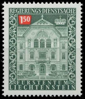 Liechtenstein Dienstmarken 1976 89 Nr 67 postfrisch X142A32