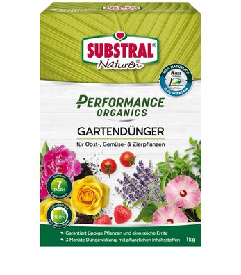 SUBSTRAL® Naturen® Performance Organics Gartendünger, 1 kg