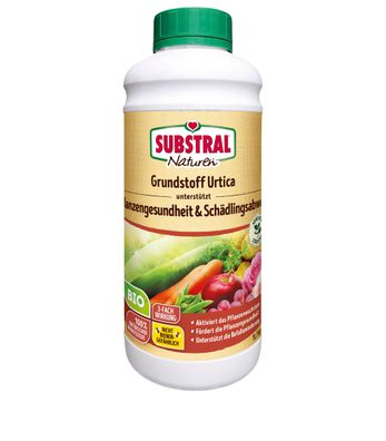 SUBSTRAL® Naturen® Grundstoff Urtica Konzentrat Schädlings-Abwehr BIO, 1 Liter