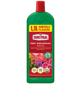 SUBSTRAL® Kübel- & Balkonpflanzen Nahrung, 1,3 Liter