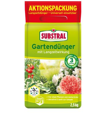 SUBSTRAL® Gartendünger mit Langzeitwirkung, 2,5 kg