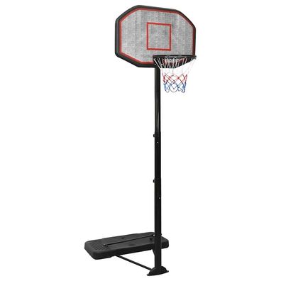 vidaXL Basketballständer Schwarz 258-363 cm Polyethylen