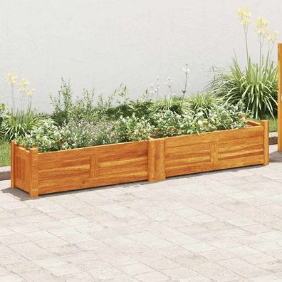 vidaXL Garten-Hochbeet Akazienholz 150x30x25 cm