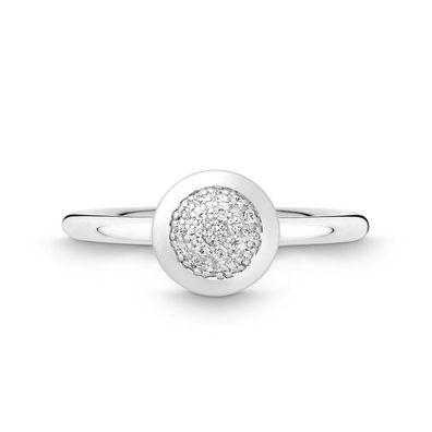 Quinn - 1214096 - Ring - Damen - Platin 950 - Weite 56