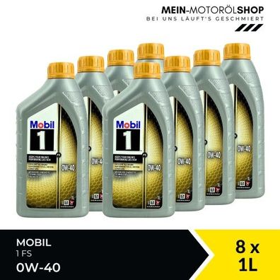 Mobil 1 FS 0W-40 8x1 Liter