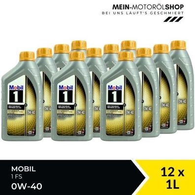 Mobil 1 FS 0W-40 12x1 Liter