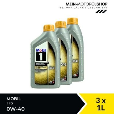 Mobil 1 FS 0W-40 3x1 Liter