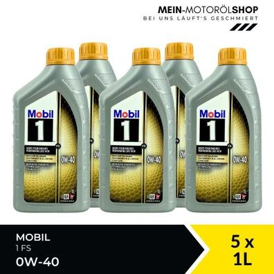 Mobil 1 FS 0W-40 5x1 Liter