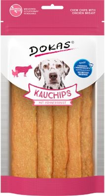 DOKAS - Kauchips mit Hühnerbrust 5er Pack (5 x 175g)